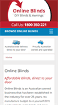 Mobile Screenshot of onlineblinds.com.au